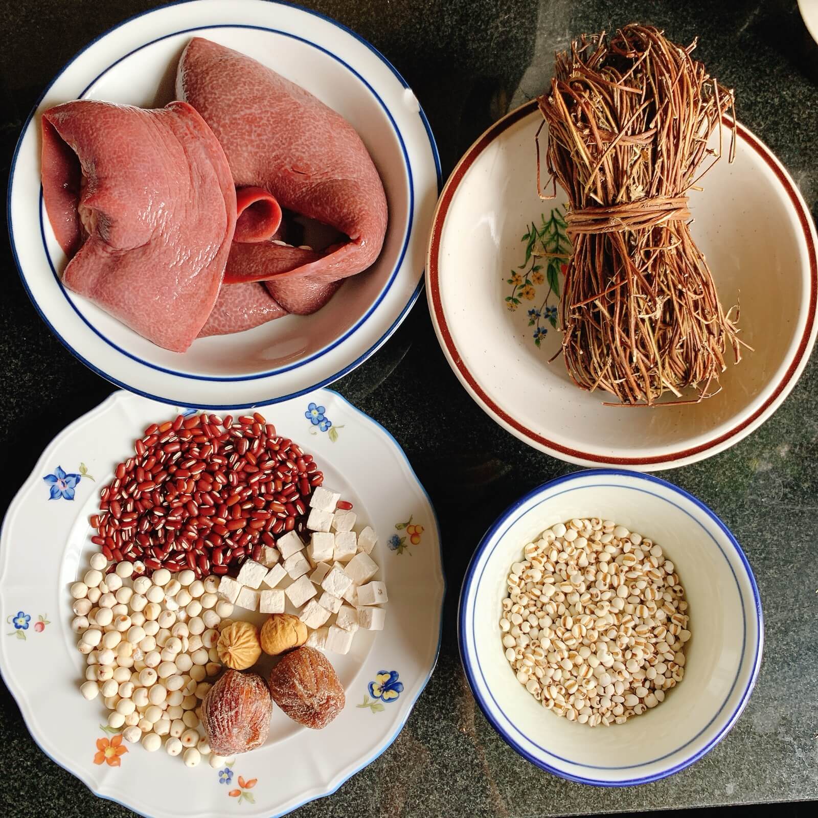 Abrus Cantoniensis and Pork Spleen Soup