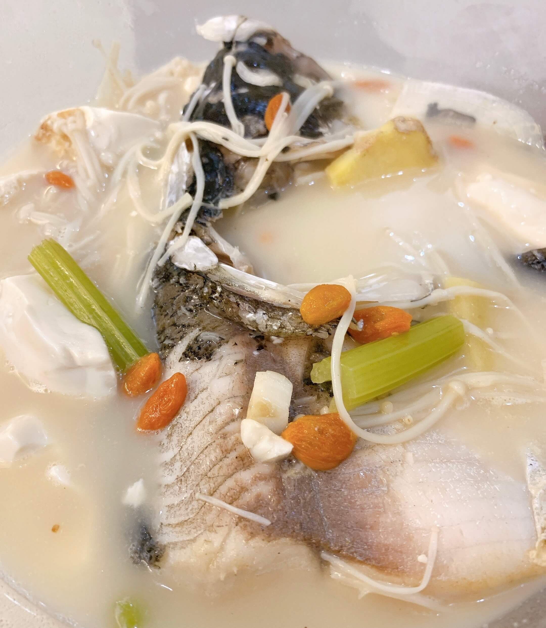 Fish Head Tofu Soup