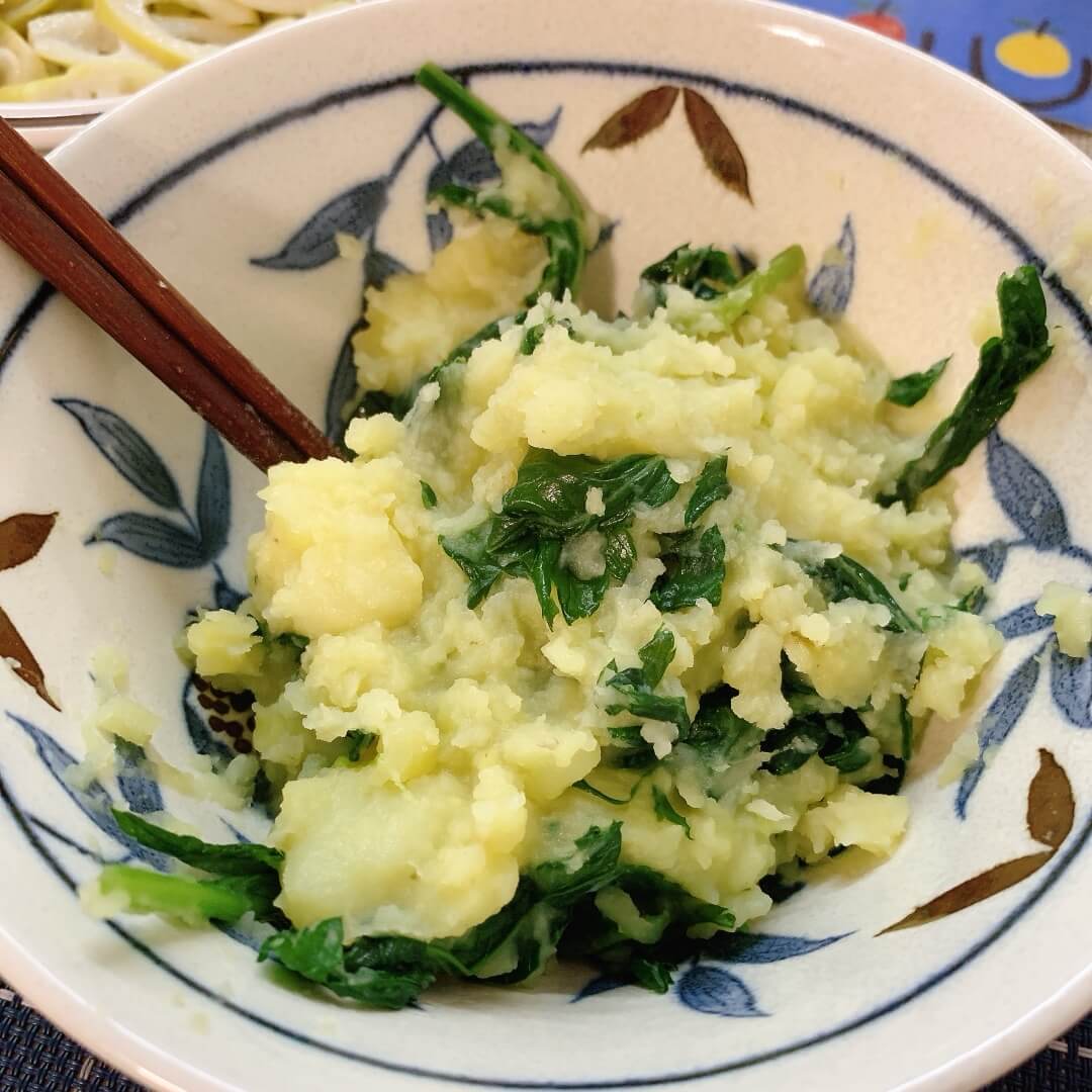 Loach and Vegetable Mashed Potatoes